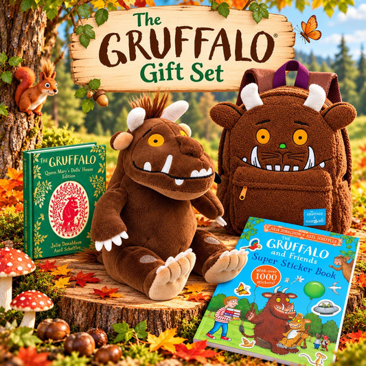 The Gruffalo Gift Set | Special Edition Book, Plush Toy, Rucksack & Sticker Book | Children's Birthday Christmas Gift
