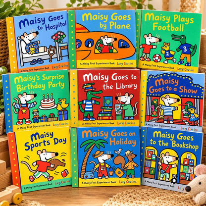 Maisy Mouse Gift Set | 10 Children's Books & Soft Toy Bundle | Lucy Cousins | Toddler Reading Gift | Birthday Gift for Kids