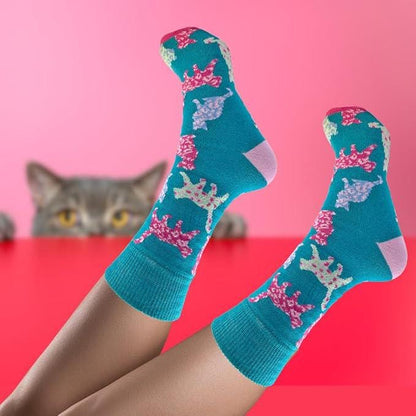 Cat  Gift Set | Mystery Book | 2027 Cat Diary, Cat Socks, Bookmark & Chocolate Truffles | Book Lover Gift, Cat Lover Gift