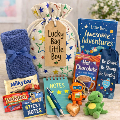 Lucky Mystery Gift Bag | Girl or Boy Surprise Bag | Party Favour Gift | Birthday, Graduation Exam Results Gift | Fun Mystery Bundle