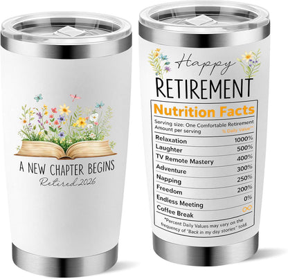 Retirement Gift Box for Women, Retired 2026 Gift Box, Book Lovers Care Package, Gift for Retired , Teacher, Coworker Gift, Bookish Gift