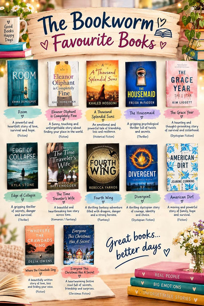 12 Month Preloved  Book Advent | Year of Reading | Monthly Books | Book Lover Gift | Wrapped Books | Reading Gift