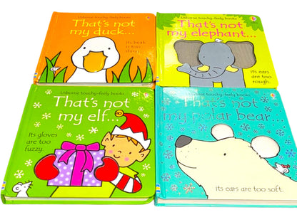 That's Not My... Board Books and Teddy Bundle, Baby Toddler Gift