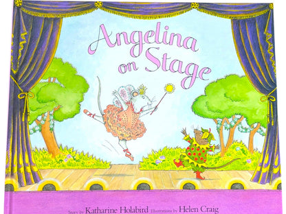Angelina Ballerina Book Box & Plush Gift Set, Classic Children’s Story Collection