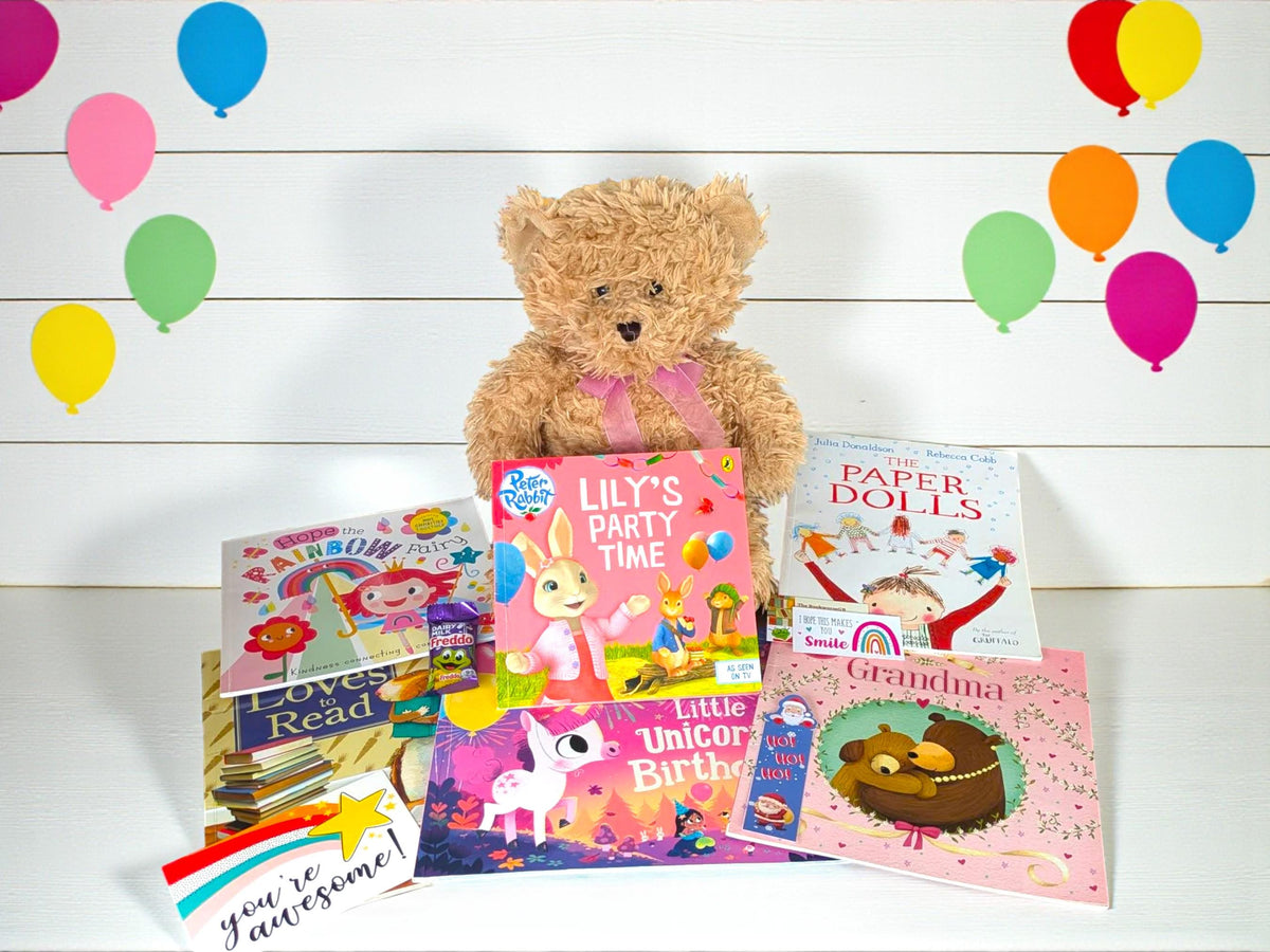 Teddy Bear Storytime Gift Set – Plush Toy & Picture Books Bundle