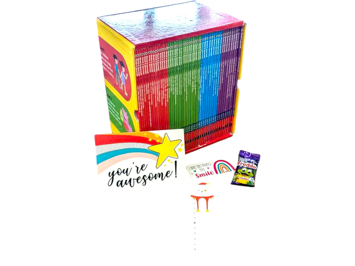 Usborne Read It Yourself Library: 50 Children's Story Books Gift Bundle