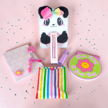 Panda Stationery Box Set – Writing Set with Optional Mystery Children's Book