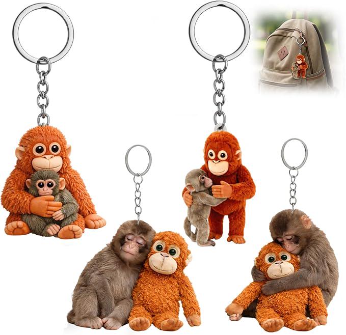 Monkey Gift Set | Mystery Book | Lover Gift | Crossbody Bag, Journal & Bookish Extras | Mystery Book Gift for Readers | Loves Monkeys