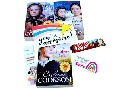 Catherine Cookson Book Bundle: Gift Set with Ribbon & Bookmark