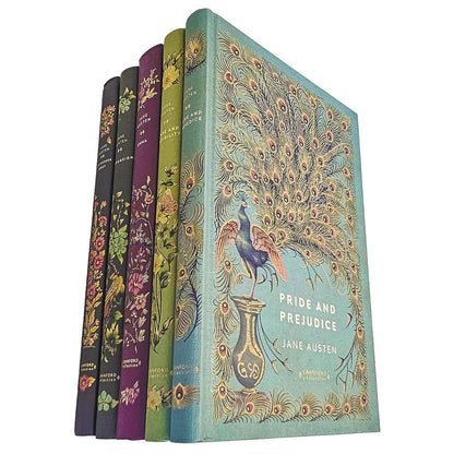 Jane Austen Hardback Book & Traditional English Afternoon Tea Gift Set | Cranford Classics | Literary Gift | Choose Your Book