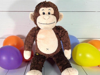 Monkey Plush & Children's Book Gift Set | Infant Reading Bundle