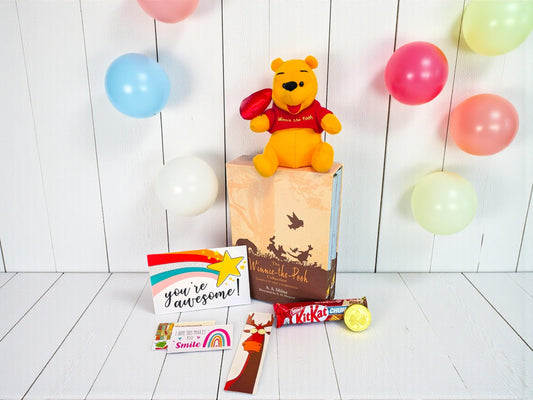 Winnie-the-Pooh Book Set with Plush Toy | Classic Kids Gift