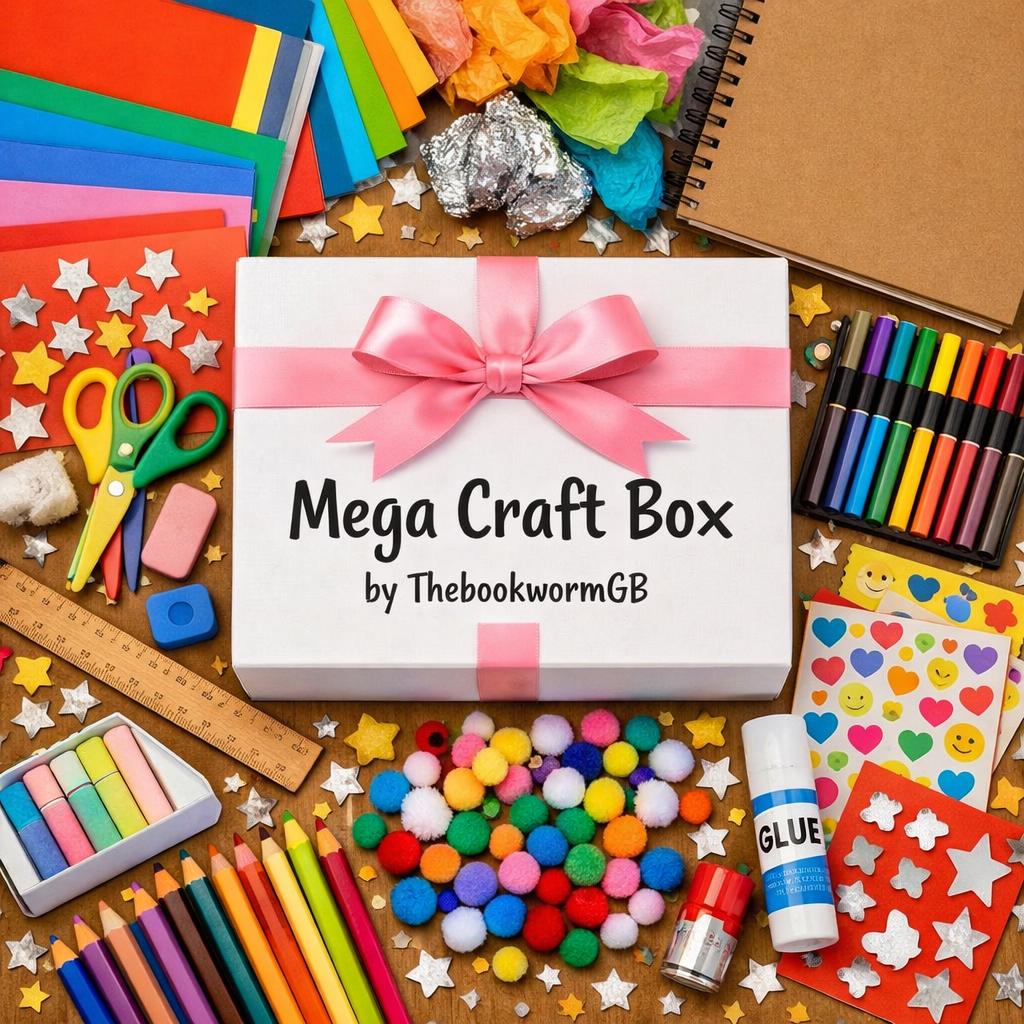Kids Craft Kit – Mega Craft Box for Kids – Art & Craft Activity Box – Scrapbook Craft Kit Gift – Ages 3-16