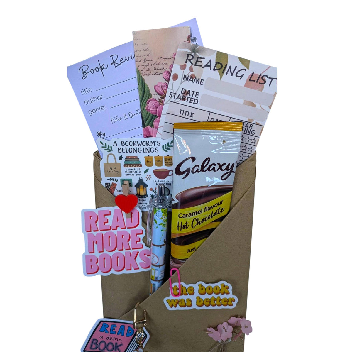 Blind Date with a Book Gift for Men| Mystery Wrapped Book | Book Lover Gift | Bookish Gift for Him| Bookish Surprise Treats Included
