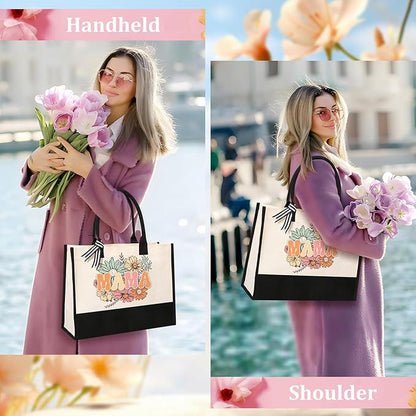 Mystery Book, Gift Set for Mum, Mama Reading Gift Box, Book Lover Present, Floral Journal, Tote Bag, Reader Care Package