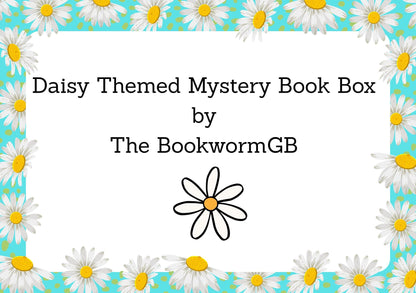 Daisy, Mystery Book Gift Set | Book Lover Gift Box | Floral Reader Gift | Reading Journal, Daisy Tote Bag, Bookish Gifts, Floral Gift Set