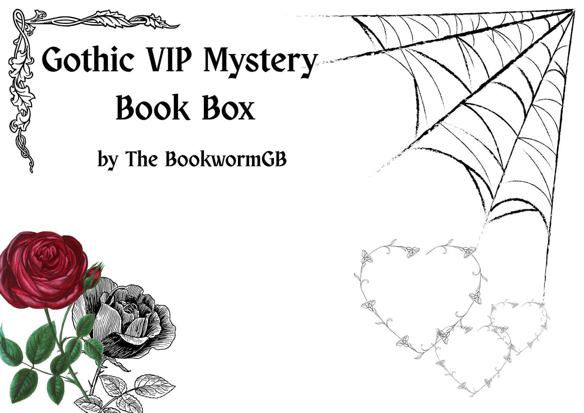 Gothic Gift Set, Fantasy Reader, Bookish Gift Box, Blind Date with a Book, Mystery Book