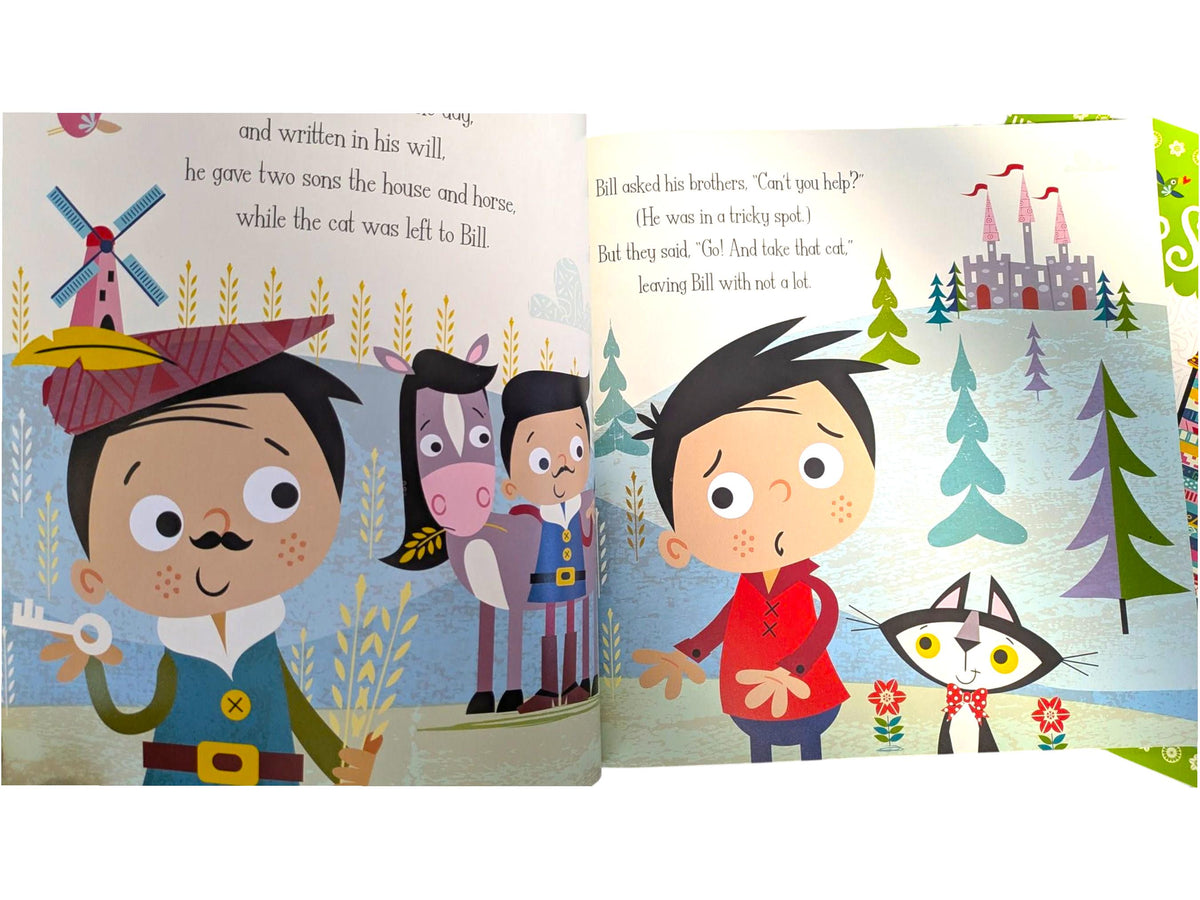 Fairy Tale Book Gift Set with Teddy Bear | Classic Storybook Bundle