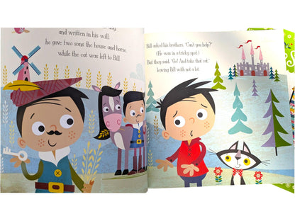 Fairy Tale Book Gift Set with Teddy Bear | Classic Storybook Bundle