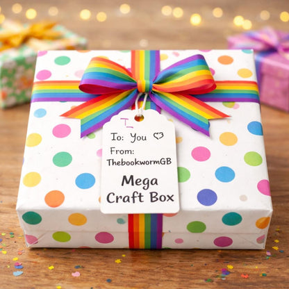 Kids Craft Kit – Mega Craft Box for Kids – Art & Craft Activity Box – Scrapbook Craft Kit Gift – Ages 3-16
