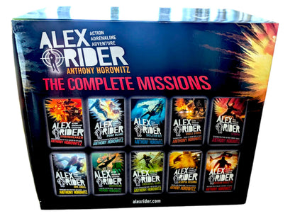 Alex Rider Spy Book Set: Teen Thriller Gift Bundle