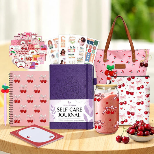 Self Love Journal Gift Set | Personalized Care Package for Her | Build Your Own Gift Set | Mental Health Journal, Self Esteem Gift
