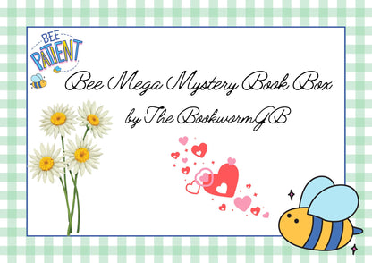Bee Gift, Mystery Book Hamper Box with Stationery | Bookish Gift, Blind Date with a Book
