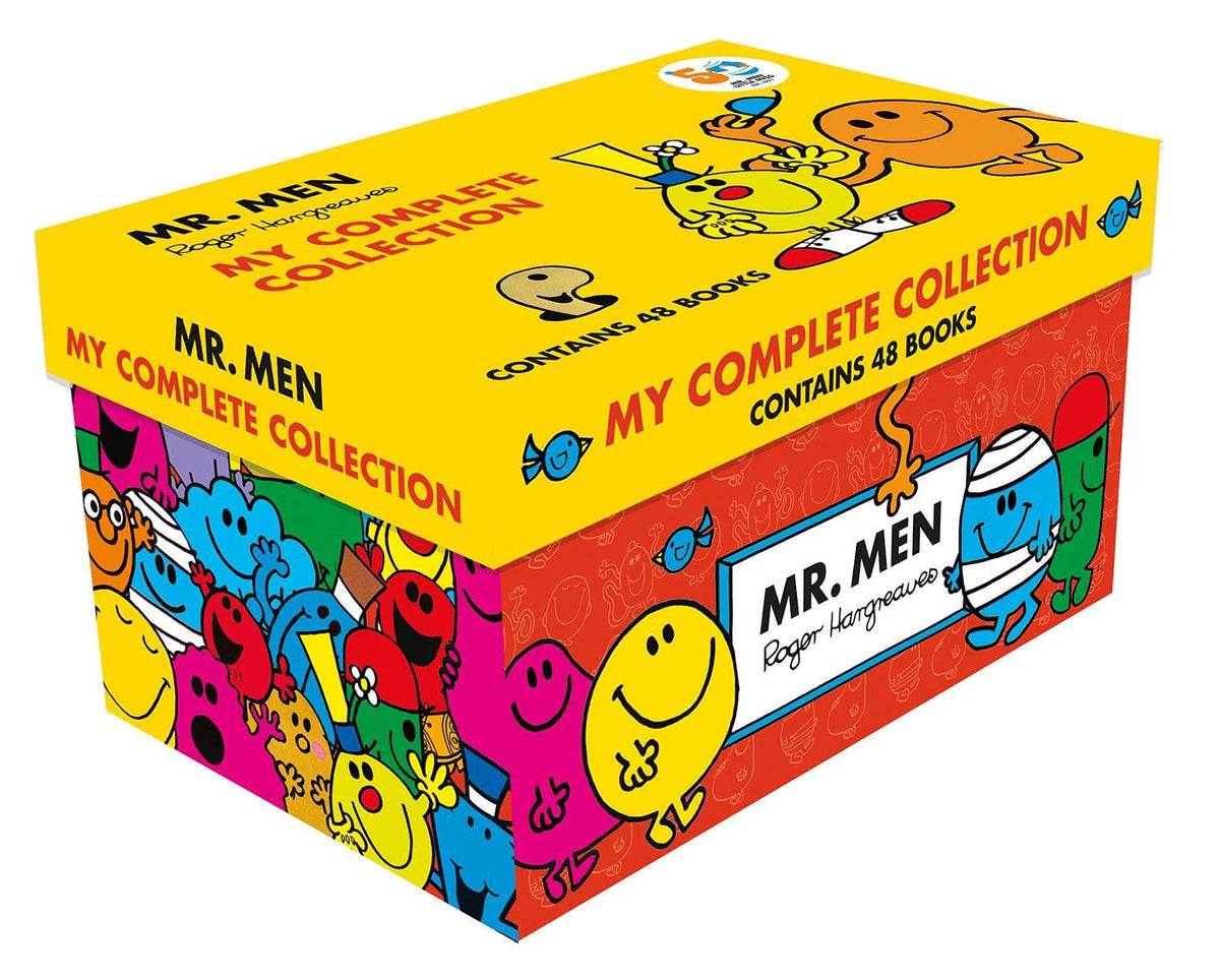 Mr Men & Little Miss Complete Book Collections | 48 Mr Men, 36 Little Miss and  14 Christmas Books | Children's Gift Box Sets
