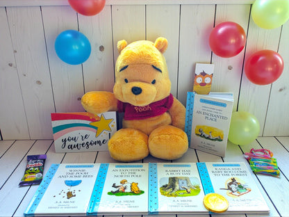 Preloved Winnie-the-Pooh Book Set with Plush | A.A. Milne Kids Gift