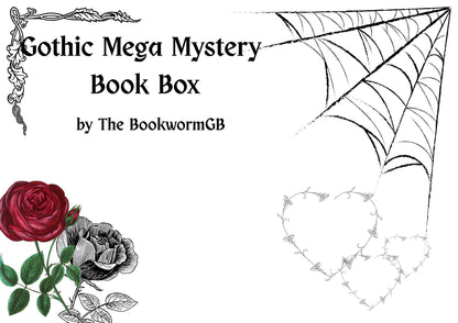 Gothic Gift Set, Fantasy Reader, Bookish Gift Box, Blind Date with a Book, Mystery Book