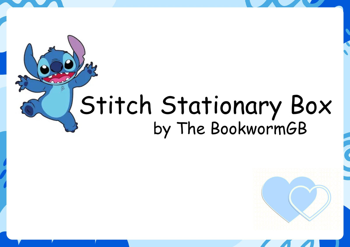 Stitch Stationery Set for Kids – School Supplies, Writing Set, Gift Box with Optional Book