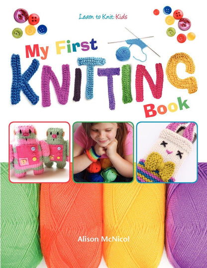 First Knitting Kit for Kids | Primary Children's Learn-to-Knit Set | Ideal  Birthday Gift | Galt Kit Includes Book & Tools | Learn to Knit
