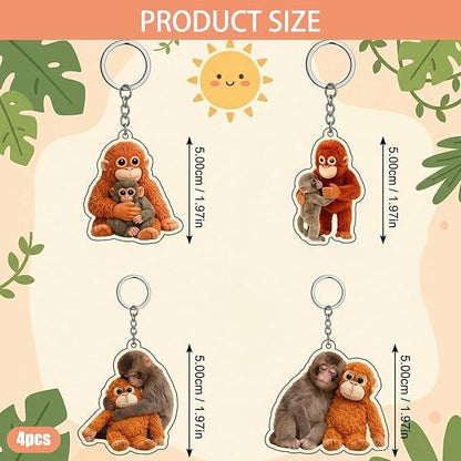 Monkey Gift Set | Mystery Book | Lover Gift | Crossbody Bag, Journal & Bookish Extras | Mystery Book Gift for Readers | Loves Monkeys