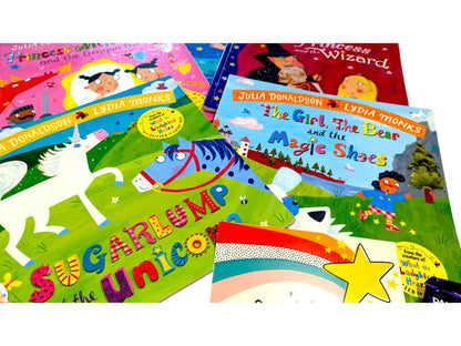 Julia Donaldson & Lydia Monks Book Bundle: Children's Gift Set