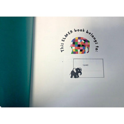 Elmer the Elephant Book Bundle: Preloved Books & Soft Toy Gift