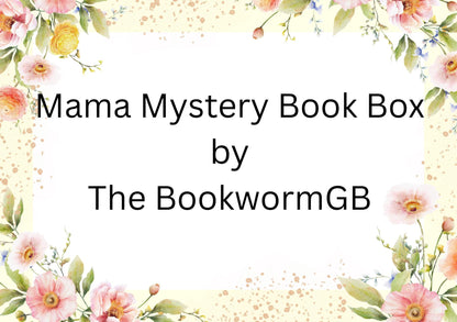 Mystery Book, Gift Set for Mum, Mama Reading Gift Box, Book Lover Present, Floral Journal, Tote Bag, Reader Care Package