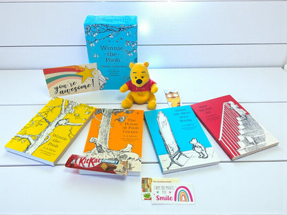 Winnie-the-Pooh Classic Book Set with Plush | A.A. Milne 4-Book Collection | Gift for Kids | Storytime Bundle