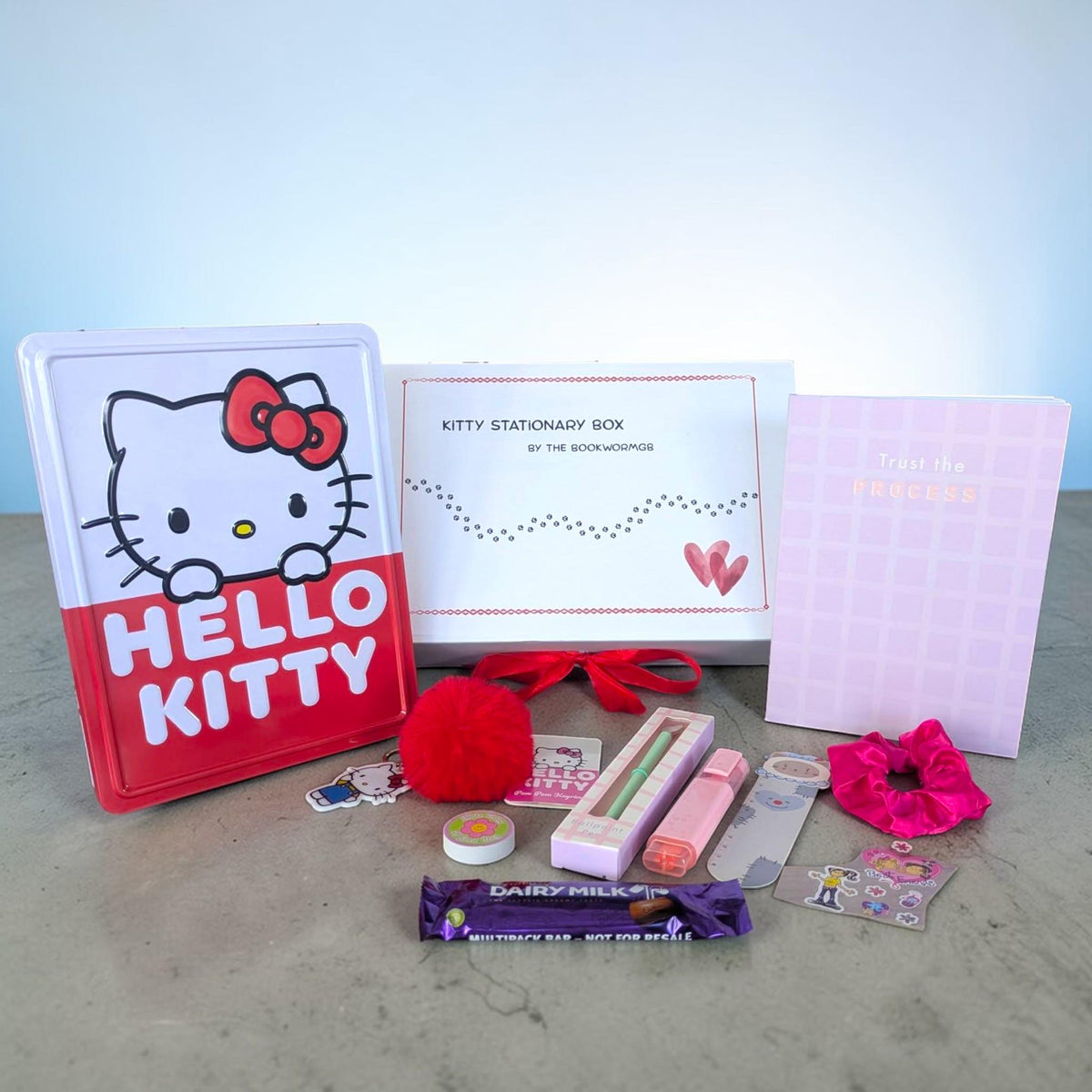 Hello Kitty Stationery Set for Kids – Children's Writing Set with Optional Mystery Children’s Book