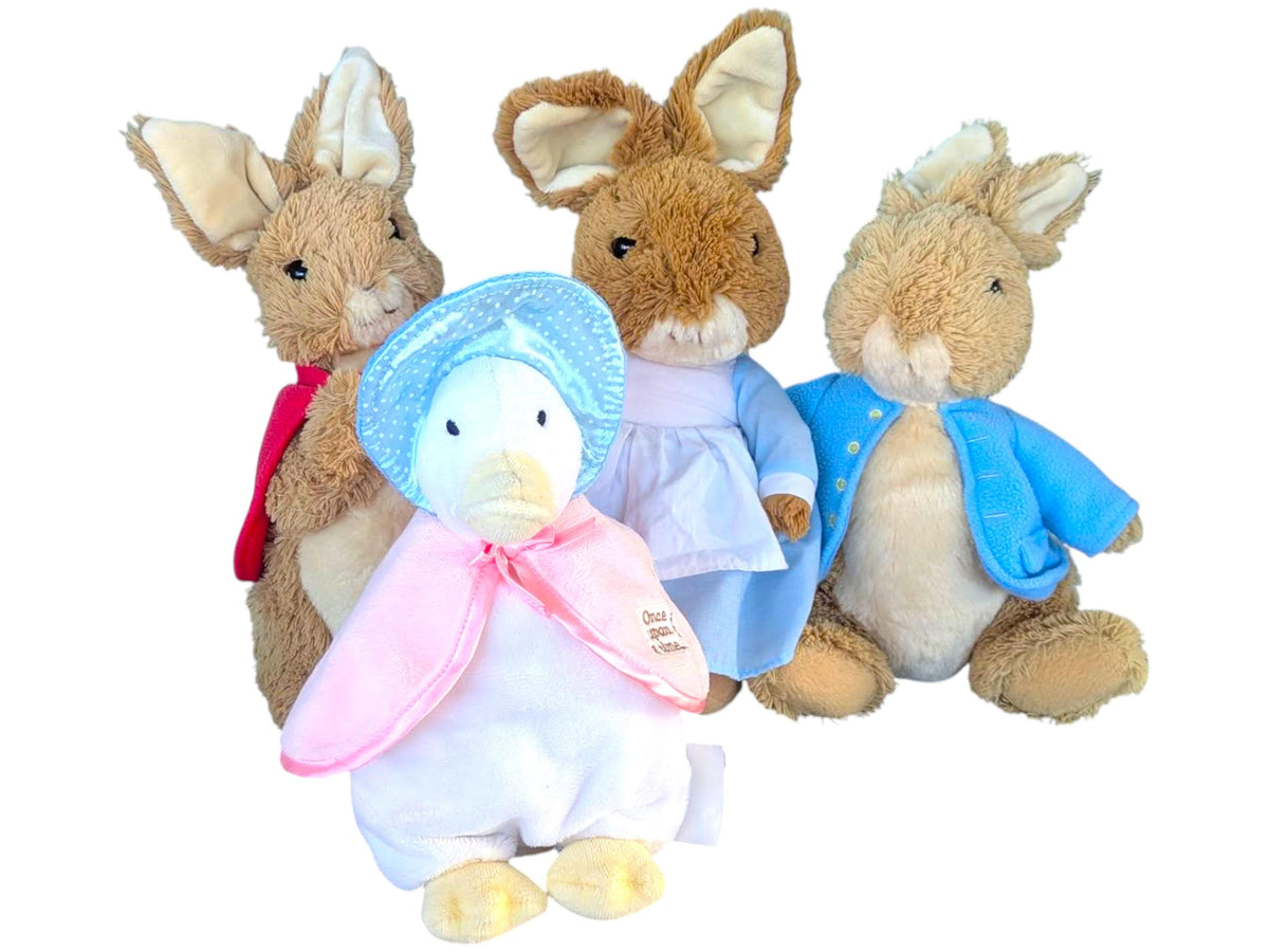The World of Peter Rabbit by Beatrix Potter | Plush Toys Bundle, Complete Book Collection