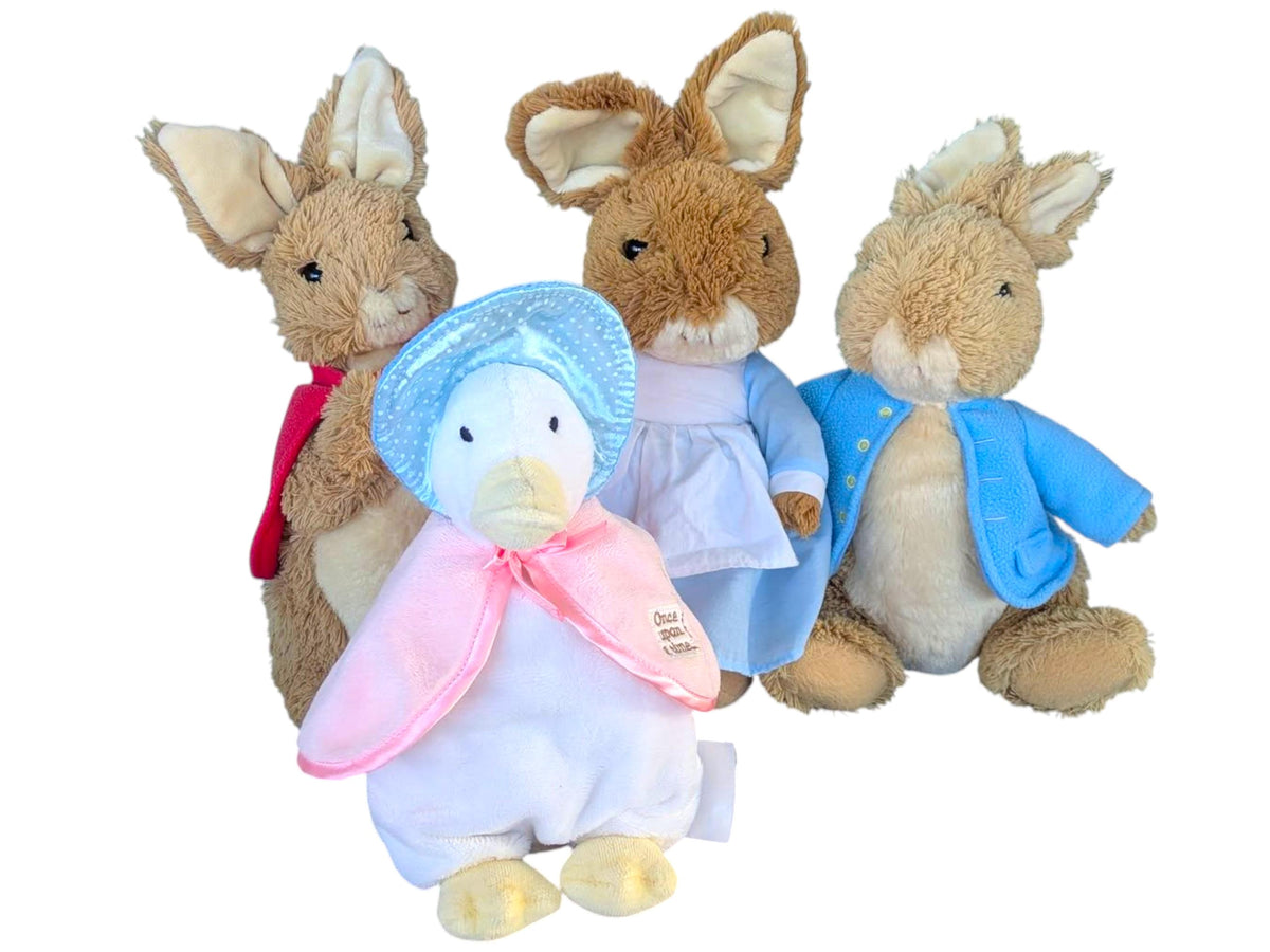 The World of Peter Rabbit by Beatrix Potter | Plush Toys Bundle, Complete Book Collection