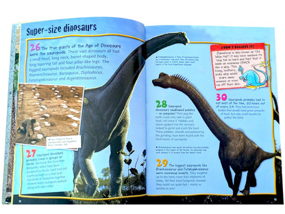 Dinosaur Book Bundle: Children's Gift Set with Toy Dinosaurs