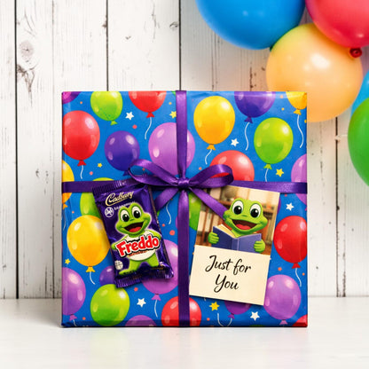 Children's Book Party Favors | Wrapped Book Bundle with Bookmark, Treat and Gift Tag