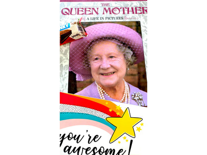 Vintage Royal Family Book Bundle: Queen Elizabeth & Queen Mother Gift