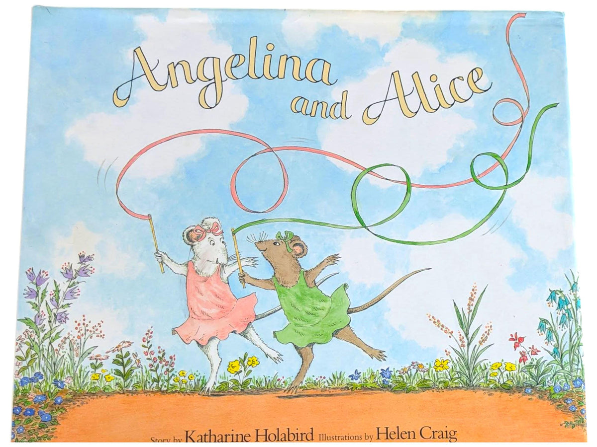 Angelina Ballerina Book Box & Plush Gift Set, Classic Children’s Story Collection