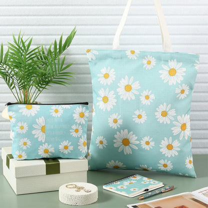 Daisy, Mystery Book Gift Set | Book Lover Gift Box | Floral Reader Gift | Reading Journal, Daisy Tote Bag, Bookish Gifts, Floral Gift Set