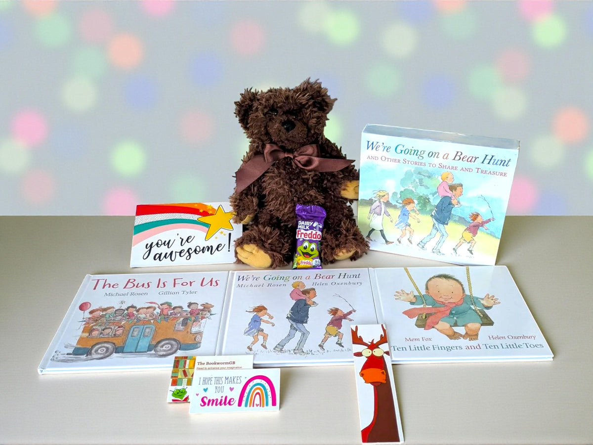 Children's Book Gift Set – Teddy Bear, "We're Going on a Bear Hunt"