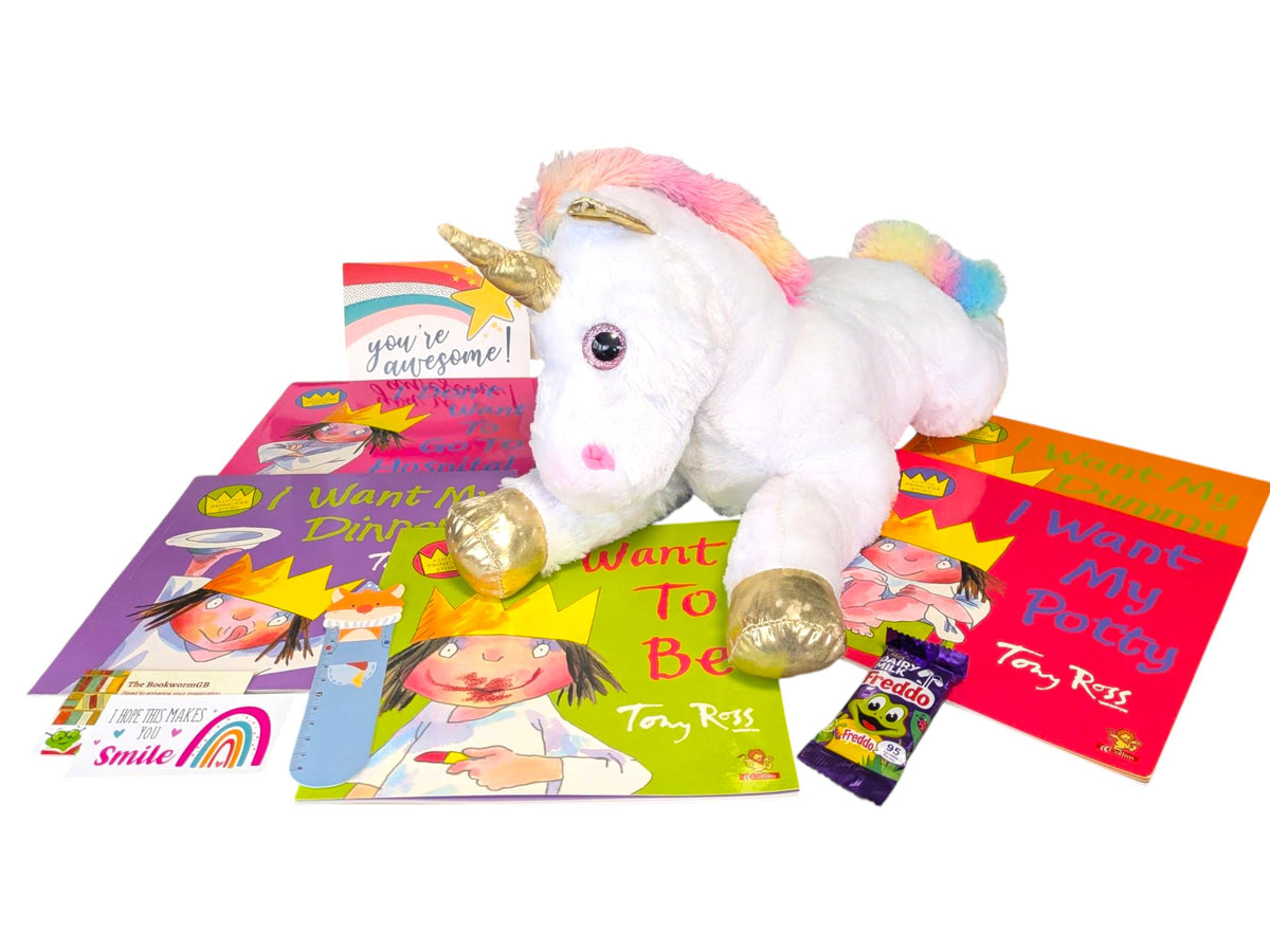 Little Princess Book Gift Set • Unicorn Plush & Storybooks