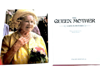 Vintage Royal Family Book Bundle: Queen Elizabeth & Queen Mother Gift
