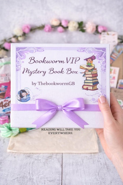 Bookworm Gift Set, Blind Date with a Book, Choose Genre, Book Lover Gift with Stationery, Bookish Surprises, Bookish Gift