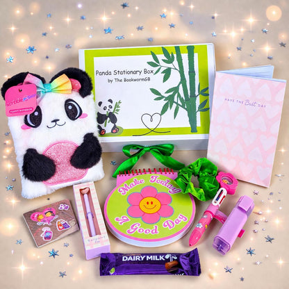 Panda Stationery Box Set – Writing Set with Optional Mystery Children's Book
